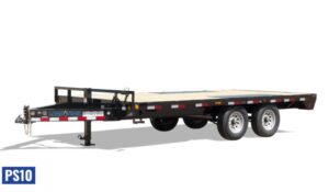 TRAILER FLATBED 14K GVWR DECKOVER