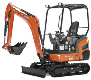 EXCAVATOR 2 TON – Kubota KX-018