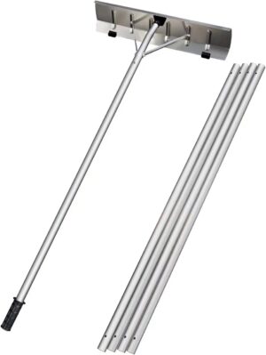 RAKE ROOF SNOW