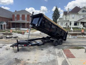 TRAILER DUMP 14K GVWR 7’x14′ High Side